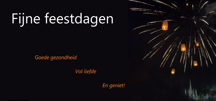 De allerbeste wensen!